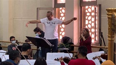 شاهد.. ماجدة الرومي في بروفات حفل قصر القبة