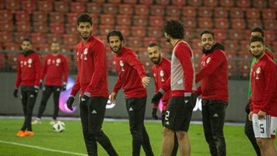 منتخب مصر ينهي تحضيراته لمواجهة جزر القمر | صور