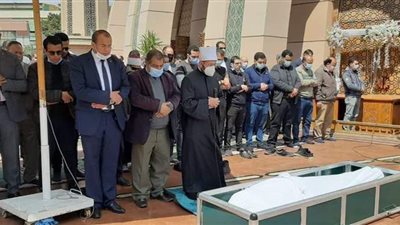 تشييع جنازة الدكتور محمد وهدان من مسجد الشرطة | فيديو وصور