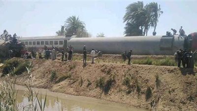 النائب العام يكشف  أهم ١٠ معلومات عن حادث قطارى سوهاج