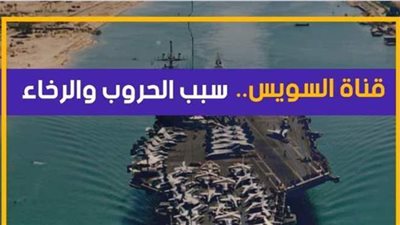 قناة السويس.. تاريخ من الحروب والرخاء | فيديوجراف