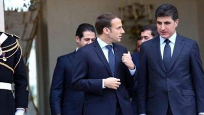 رئيس إقليم كردستان يصل باريس للقاء ماكرون