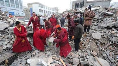 زلزال بقوة 5.8 درجة يضرب إقليم التبت في الصين