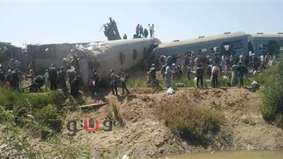 النائب العام يكشف تفاصيل التحقيقات في حادث تصادم قطاري سوهاج.. حبس 8 متهمين.. إجراء محاكاة لسير القطارين.. وإصدار 11 قرارا