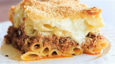 طريقة عمل المكرونة البشاميل