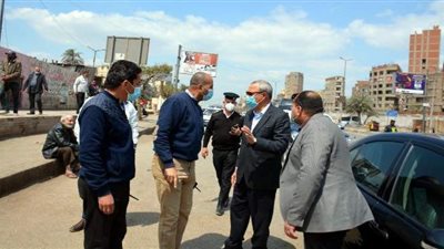 محافظ القليوبية يتفقد أعمال تطوير أنفاق المشاة بـ شبرا الخيمة
