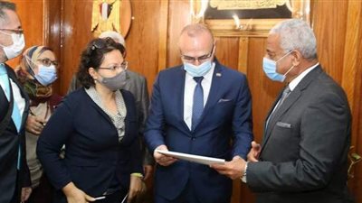 محافظ السويس ونائب رئيس وزراء كرواتيا يبحثان فرص الاستثمار