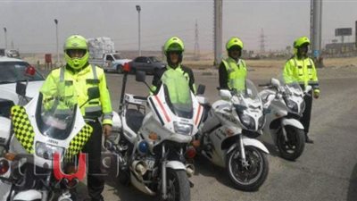 زحام مروري بطريق الإسكندرية الزراعي ومحاور القاهرة