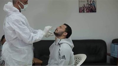 أبطال أفريقيا | «خماسي الأهلي الأولمبي» يخضعون لمسحة طبية مع الفريق