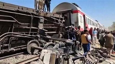 فيديو للنيابة العامة يكشف تفاصيل حادث قطاري سوهاج