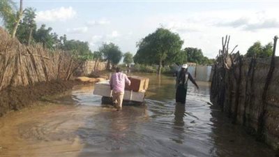 مصائب سد النهضة.. فيضان يغرق السودان بعد تفريغ خزان جبل أولياء | صور