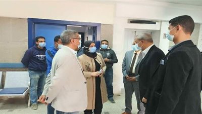 محافظ القليوبيه يقوم بجولة تفقدية لمشروعات الرصف