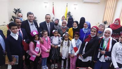 محافظ شمال سيناء يستقبل المشاركين في مسابقة المشروع الوطني للقراءة