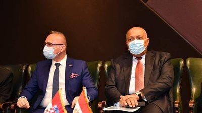 شكري ورادمان يفتتحان منتدى الأعمال المصري الكرواتي | صور