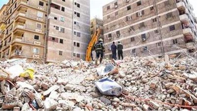 قرار جديد من النيابة ضد المتهمين في انهيار عقار بجسر السويس