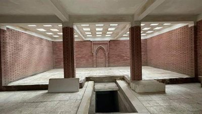 فتح مقبرة كمال الجنزوي استعدادا لمراسم الدفن | فيديو وصور