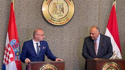 وزير خارجية كرواتيا: التعاون مع مصر مصلحة إستيراتيجية لبلادى