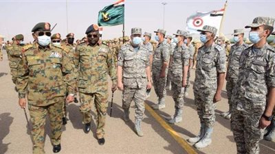 أنشطة مكثفة لفعاليات التدريب الجوي المشترك المصري السوداني 