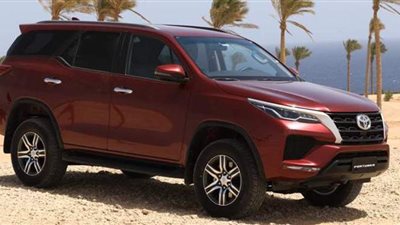 أول موديلات 2022 بمصر.. تويوتا إيجيبت تطلق فورتشنر 2022 فيس ليفت