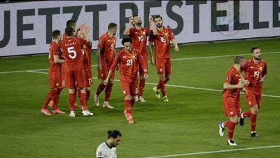 منتخب ألمانيا يخسر في عقر داره أمام مقدونيا الشمالية 1/2 بتصفيات المونديال