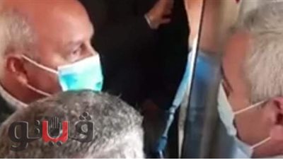 وزير النقل يعنف رئيس محطة طنطا وسائق القطار بسبب إجراءات السلامة