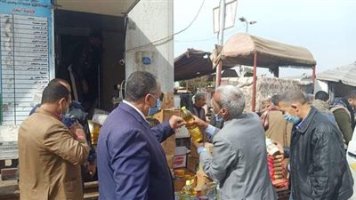 تحرير 1652 محضرا تموينيا خلال حملة اليوم الواحد بأسيوط