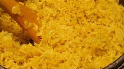 طريقة عمل الأرز البسمتي الأصفر السادة