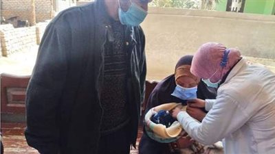 تطعيم 962 ألف طفل بمراكز المنيا ضد شلل الأطفال