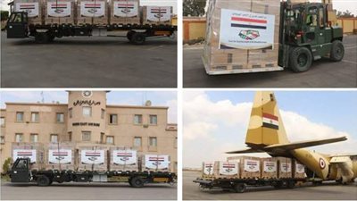 مصر ترسل مساعدات طبية لـ 