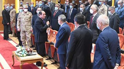 انطلاق مراسم افتتاح مدينة الدواء بمنطقة الخانكة بحضور السيسي
