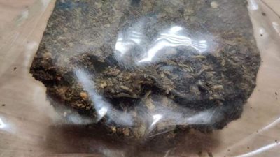 ضبط قالب ماريجوانا بحوزة راكب في مطار القاهرة | صور