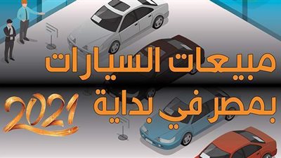 مبيعات السيارات بمصر في بداية 2021 | إنفوجراف