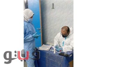 فريق طبي يتفقد مستشفى حميات نجع حمادي للعزل