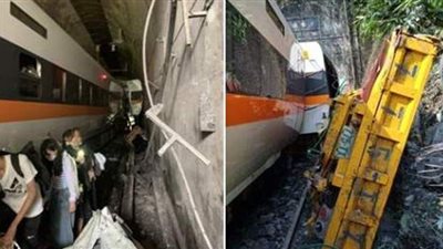 حصيلة أولية.. 36 قتيلا وعشرات المصابين في خروج قطار تايوان عن القضبان