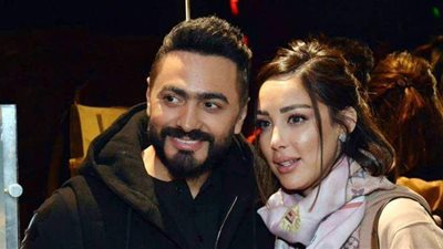 وفاة والد زوجة تامر حسني.. وبسمة بوسيل ترثيه بكلمات مؤثرة