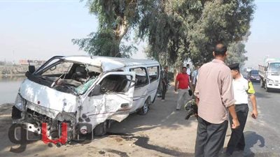 الدفع بـ ١٥ سيارة إسعاف لنقل مصابي حادث التل الكبير