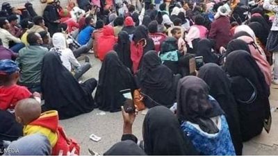 المليشيات الحوثية تفض اعتصام الإثيوبيين في صنعاء بالقوة