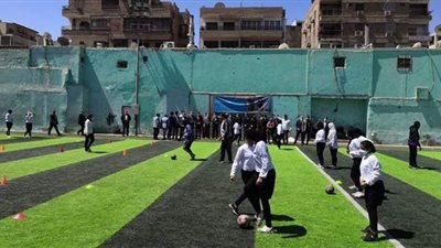 وزير الشباب والرياضة ومحافظ المنيا يتفقدان المشروع القومي للموهوبين