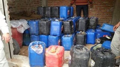 إحباط تهريب 20 ألف لتر سولار للسوق السوداء ببني سويف
