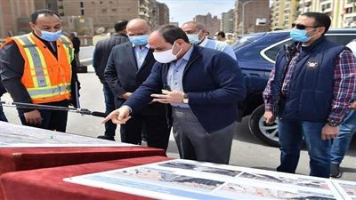 جولة شرق القاهرة.. السيسي يؤكد الالتزام بالجداول الزمنية وتطبيق الإجراءات الاحترازية