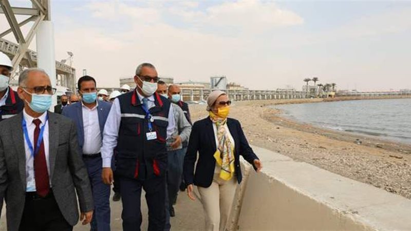 وزيرة البيئة تتفقد