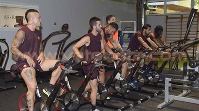 بالصور.. محمد صلاح يستعد لمواجهة يوفنتوس «دون راحة»