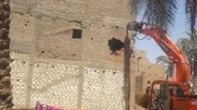 مواطنون يرفعون شعار «أنا الحكومة».. سائق لودر يهدم منزلا مخالفا دون قرار إزالة.. أهالي بلبيس يعاقبون خاطفة الأطفال بضربها وتعليقها.. ومواطنو منيا القمح ينفذون حكم الإعدام في الشارع