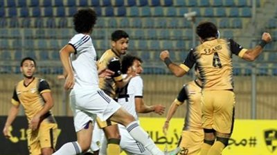 المصري يتعادل سلبيا مع الإنتاج الحربي في الشوط الأول