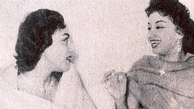 صورة نادرة تجمع نجاح سلام وفايدة كامل