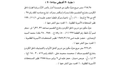 ننشر حجوزات مأمورية ضرائب طنطا رابع