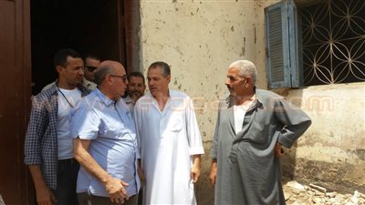 بالصور.. وزير الزراعة يتفقد جمعية «شبراهور» بالدقهلية