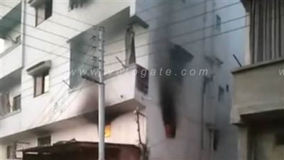 إصابة ٣ أشخاص باختناق في حريق مصنع بالبحيرة