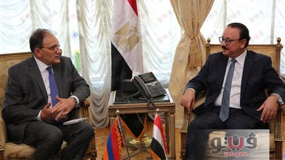 وزير الاتصالات بحث مع سفير أرمينيا التعاون في مجال التكنولوجيا