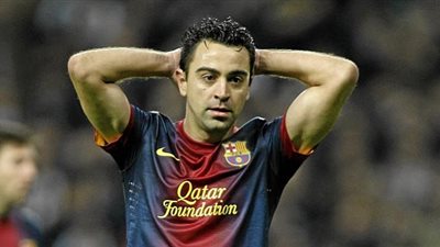 برشلونة يفقد خدمات تشافي أمام غرناطة بسبب الإصابة